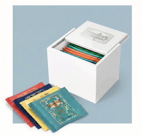 木製化粧箱　ティーバッグ8枚用